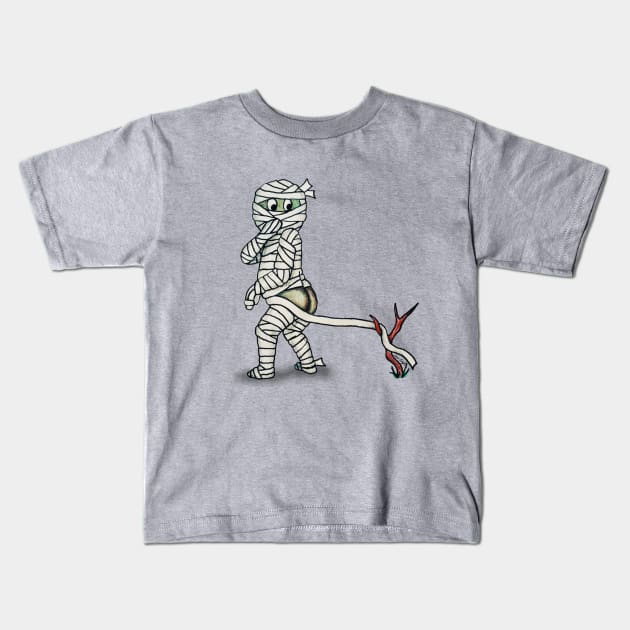 Little Mummy Kids T-Shirt by JessiLeigh